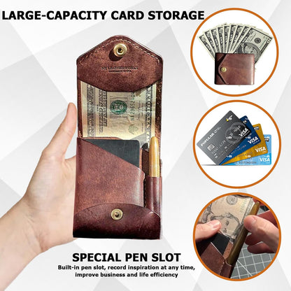 🎁🎉Only $19.90 This Week🌟🎉Retro PU Leather Wallet