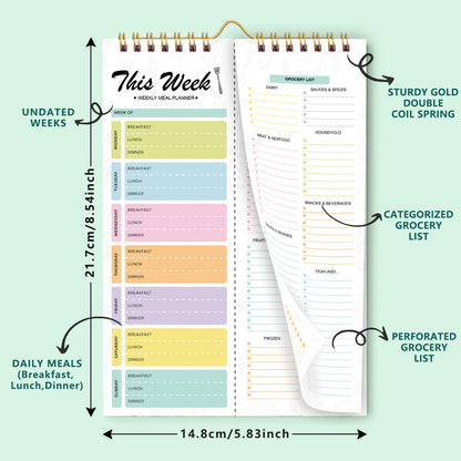 Weekly Meal Planner – Simplify Family Meals & Grocery Planning