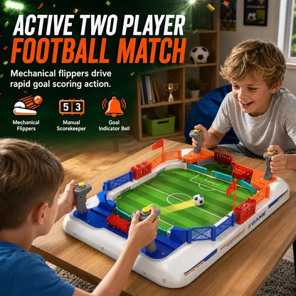 📢 50% OFF! ⚽ 2-Player Tabletop Soccer Game – Fast-Paced Family Fun, Builds Reflexes & Hand-Eye Coordination 🏆