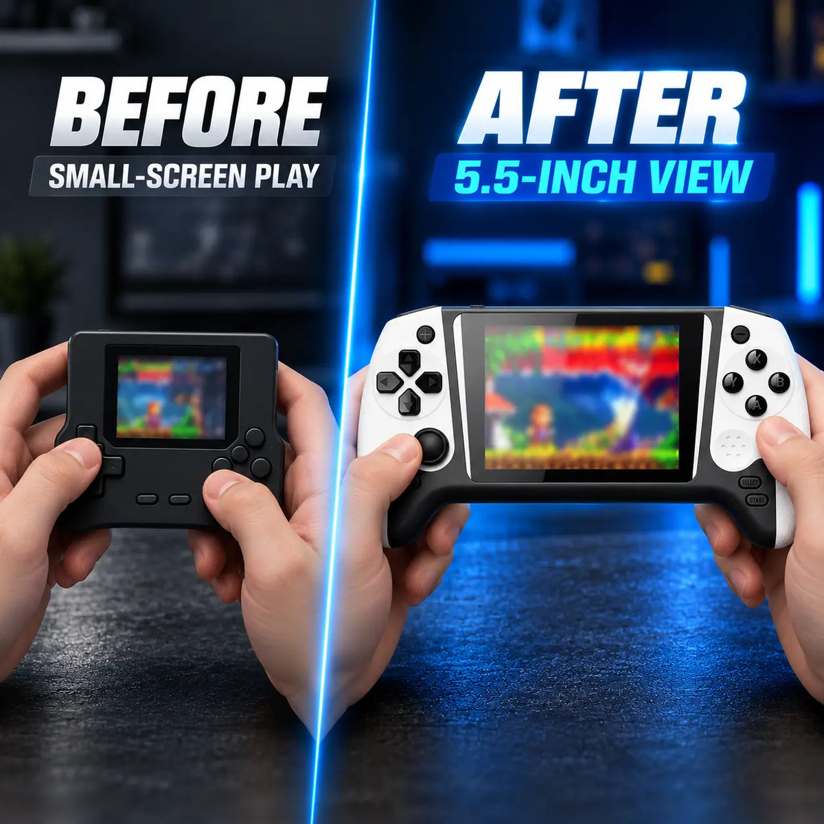 🔥LAST DAY 50% OFF🎮5.5' Portable Retro Gaming Handheld