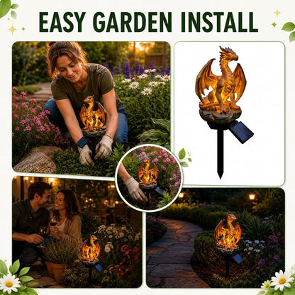 🔥Limited Time 50% Off✨Solar Dragon Garden Statue Light