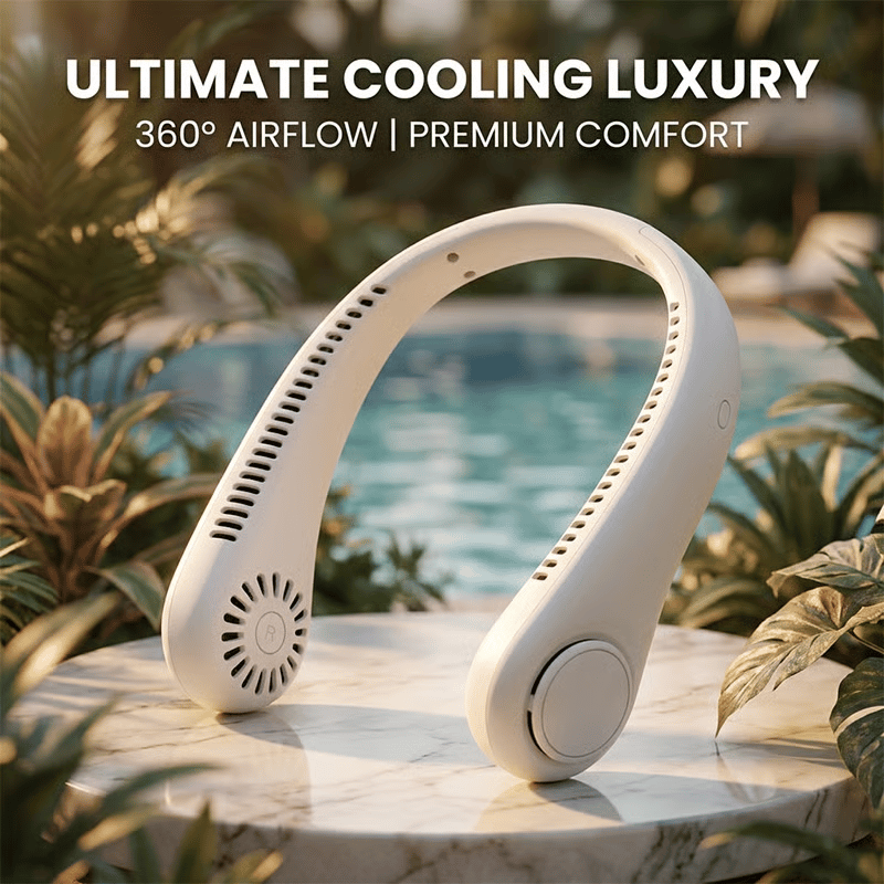 🍃360° Portable Bladeless Neck Fan
