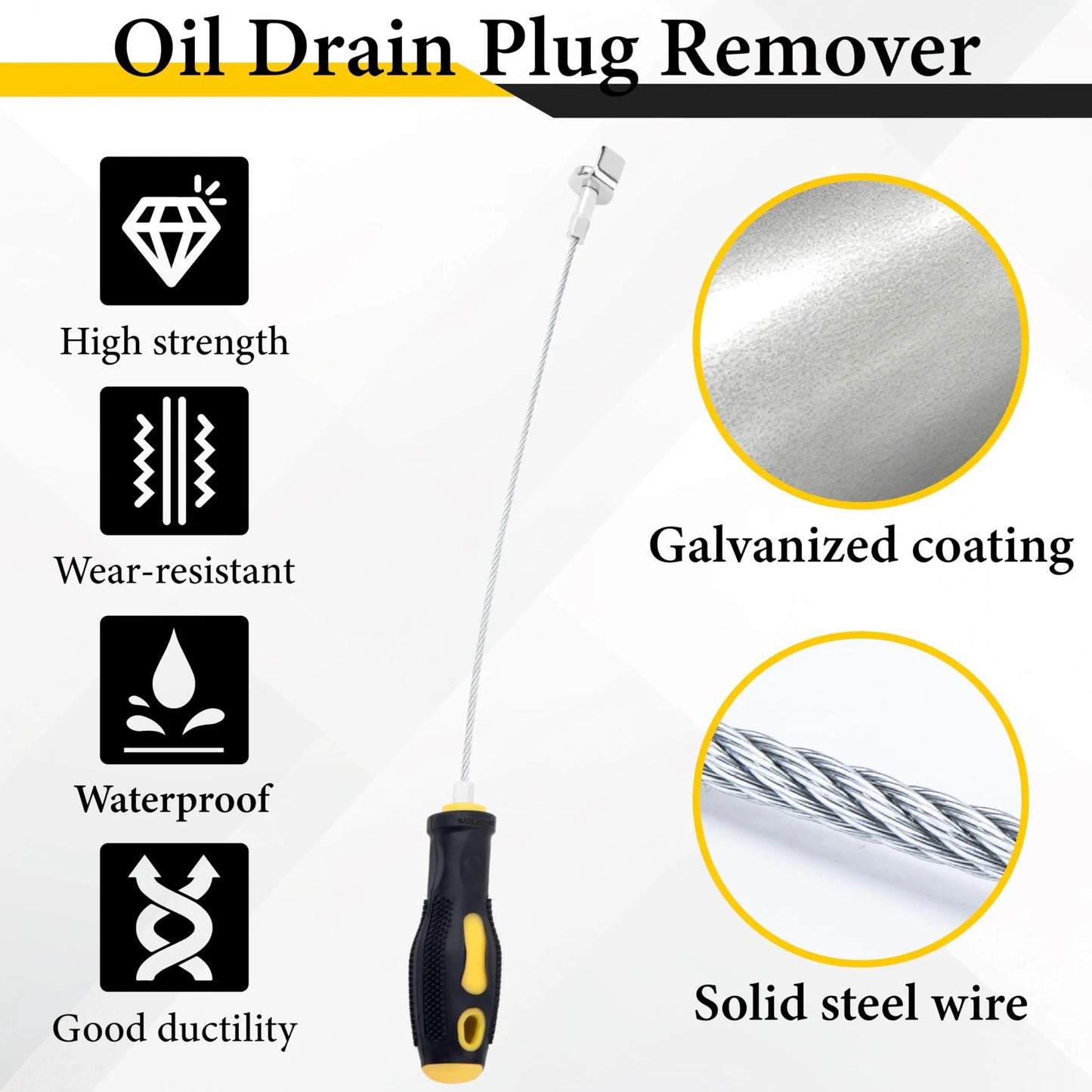 🔥Limited Time 50% Off✨Strong Magnetic Oil Drain Plug Remover Tool