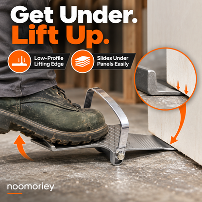 🚪 StepLift Panel Lifter – Foot-Powered Installation Tool