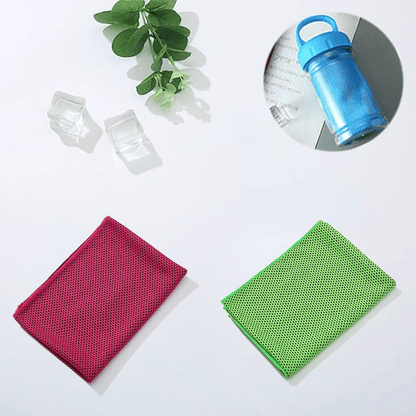 🌞Cooling Bottle - Cold Sweat Towel You Can Use Anywhere, Anytime! Reusable Soft Absorbent Cooling Portable