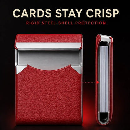Slim Magnetic Business Card Holder