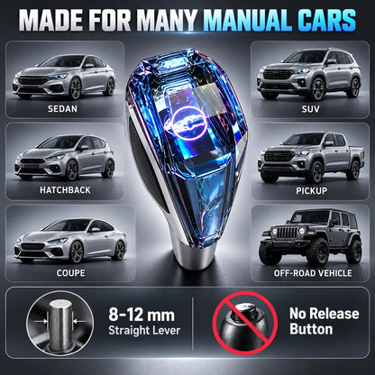 Crystal Touch LED Manual Gear Shift Knob