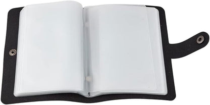 🙏Catholic Faux Leather Holy Card Holder – Pocket Prayer Card Organizer with Snap Closure🎁