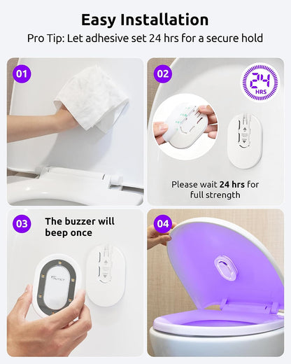 🚽Automatic UV‑C Toilet Sanitizer Light