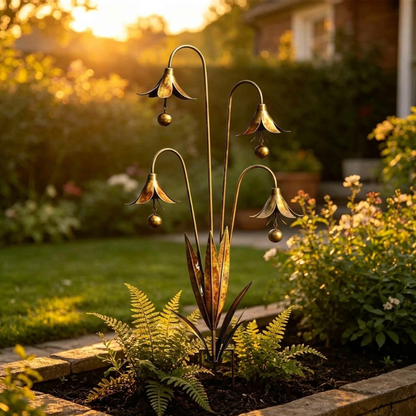 🔥 Limited-Time 50% Off! Blue Bellflower Garden Stakes – A Charming Melody for Your Outdoor Space
