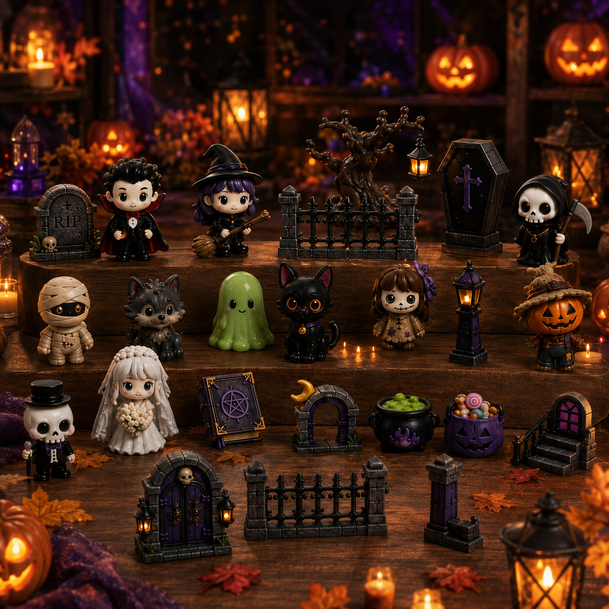 🔥 Halloween Early Discount 50% OFF🎃Build Your Own Spooky Haunted House 👻 DIY Halloween Decor Kit for Endless Halloween Fun