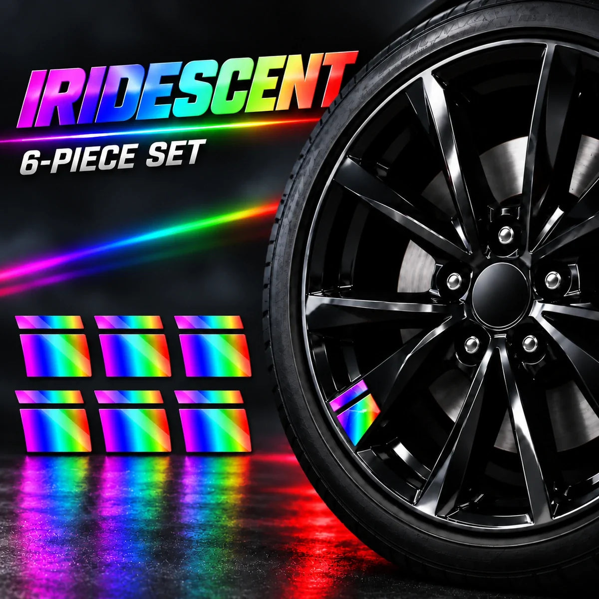 Reflective Wheel Rim Stickers / Reflective Rim Decals