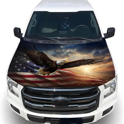 🌟🎉US Independence Day Car Hood Cover
