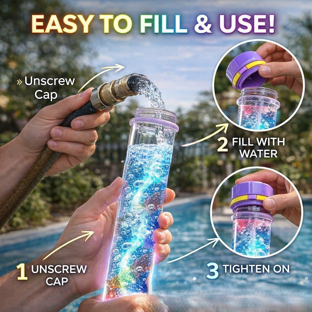 Turn Every Backyard Into a Rainbow Light Show💦