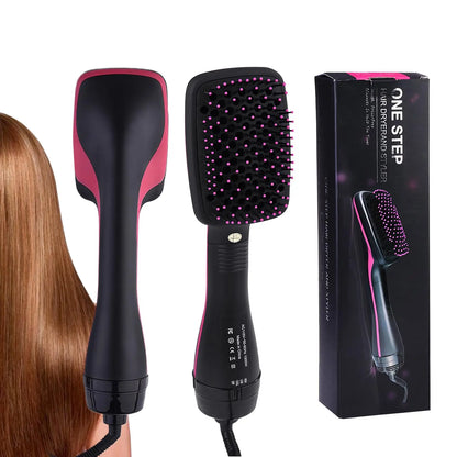 🔥2 in 1 Comfort Comb Design Multifunctional Hair Dryer, Fast Drying Hair Styling Tool, Hairdressing Comb Hot Air Brush, Makeup Products, Hair Straightener Comb