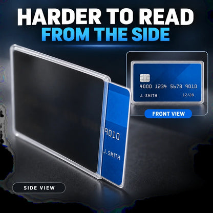 Side-View Privacy Card Sleeve - Protect your personal privacy
