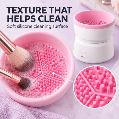 Meritessia Rechargeable Electric Makeup Brush Cleaner