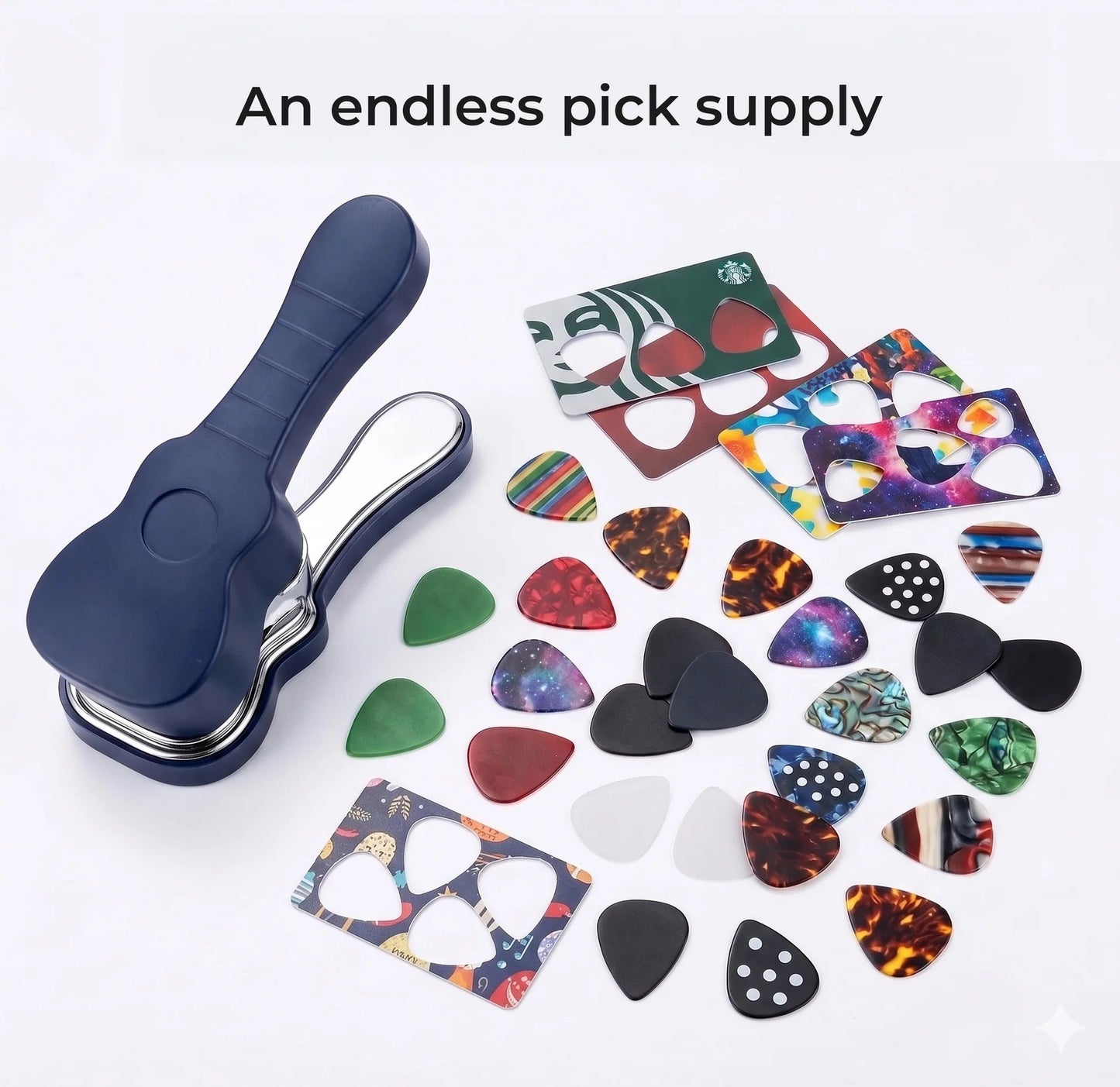 🎉Make Custom Guitar Picks in Seconds