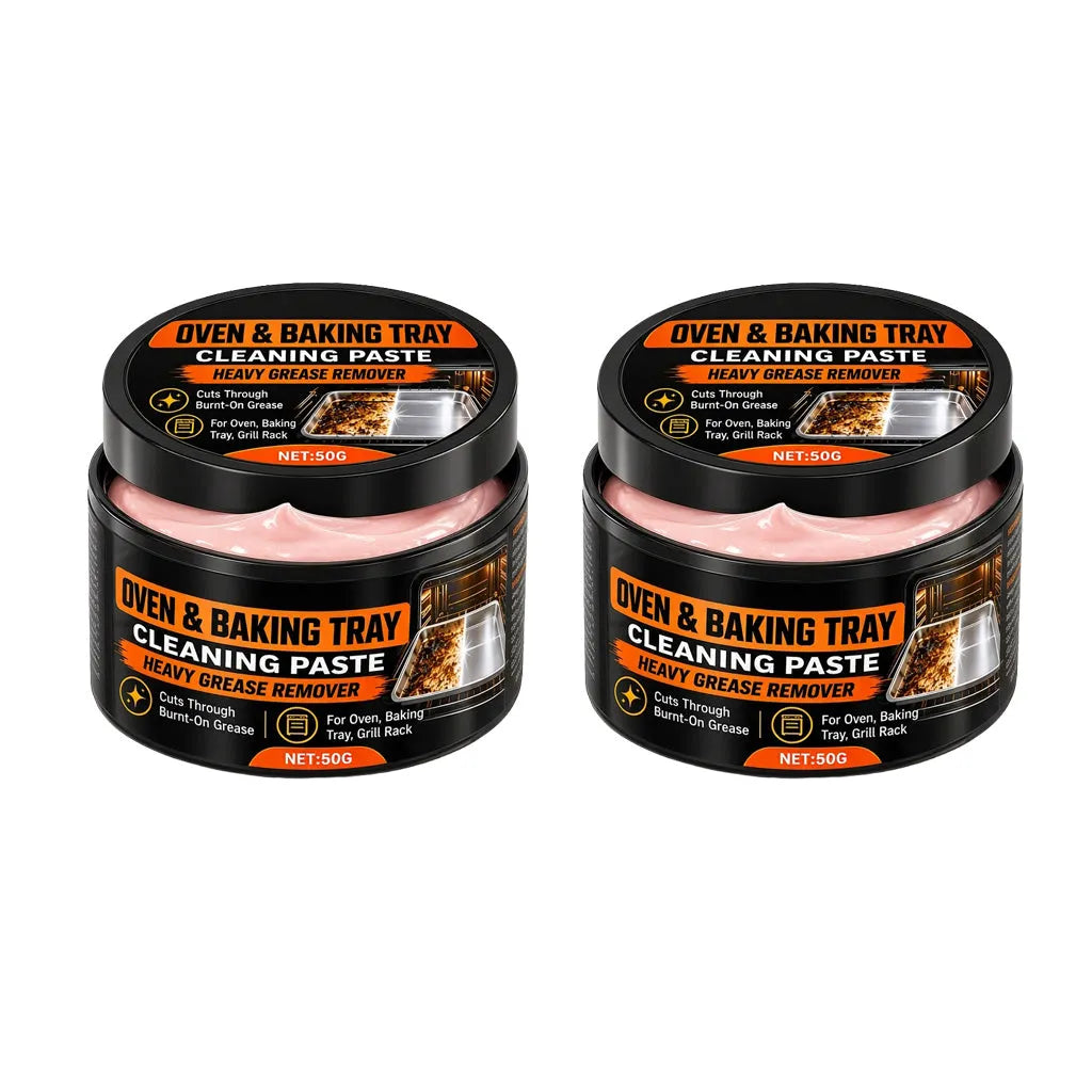 Erase Burnt Grease Instantly! Heavy-Duty Cleaning Paste