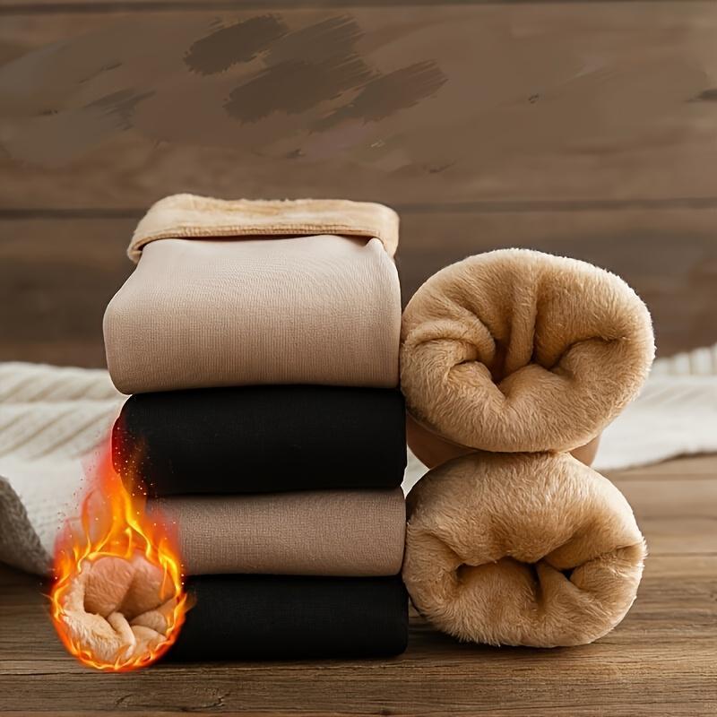 🧦7 Pairs Women's Heavyweight Fuzzy Fast Heating Keep Warm Calf High Mid-Calf Socks