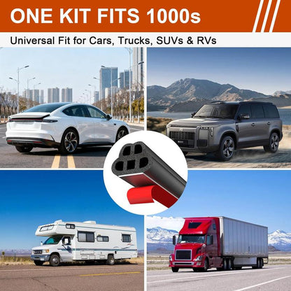 🔥Car Door Seal Strip Universal Self Adhesive
