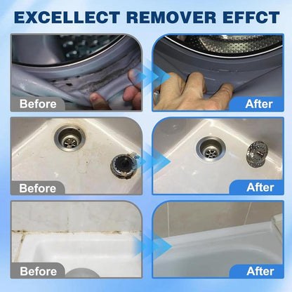 Say Goodbye to Stubborn Mold! Miracle Mold Remover Gel + Scrub Brush