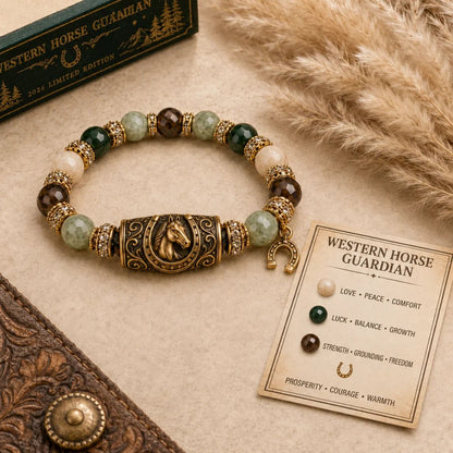 🔥Last Day 50% OFF - 🐎 Western Horse Guardian Crystal Bracelet Collection