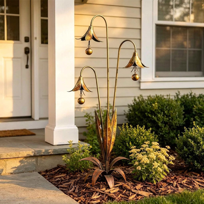 🔥 Limited-Time 50% Off! Blue Bellflower Garden Stakes – A Charming Melody for Your Outdoor Space