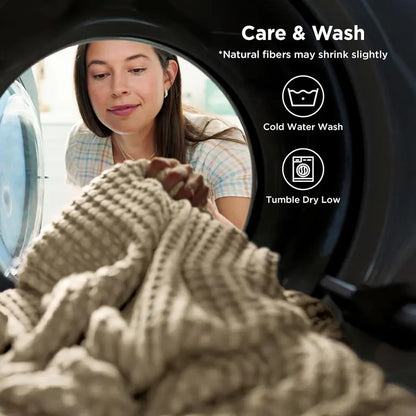 🔥SELLING FAST! 🎋Bamboo Waffle Cooling Blanket