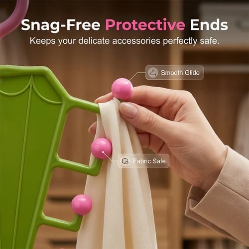 ⏳Limited-time ⏰- Multi-Functional V-Shaped Double Sided Hanger Storage Rack