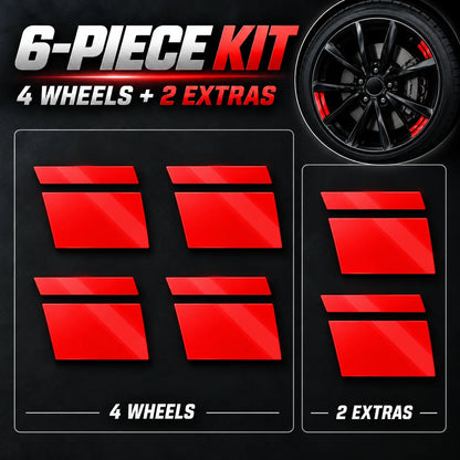 Reflective Wheel Rim Stickers / Reflective Rim Decals