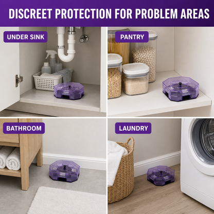 Reusable No-Spray Roach Trap