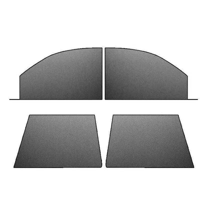 🔥 HOT SALE 🔥Car Anti‐Mosquito Screen/Net, 4 Pack Car Sunshade Curtain, Mosquito Net For Car Glass, Privacy Window Mesh