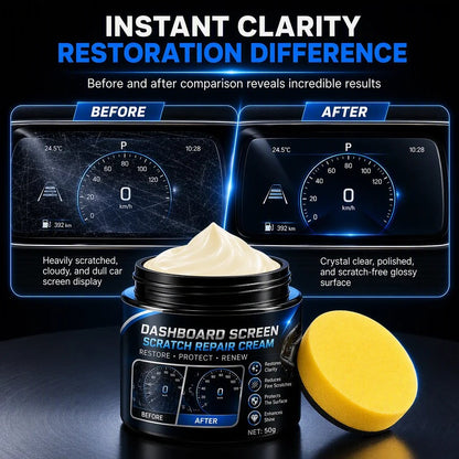 Car Dashboard & Center Console Scratch Repair Cream