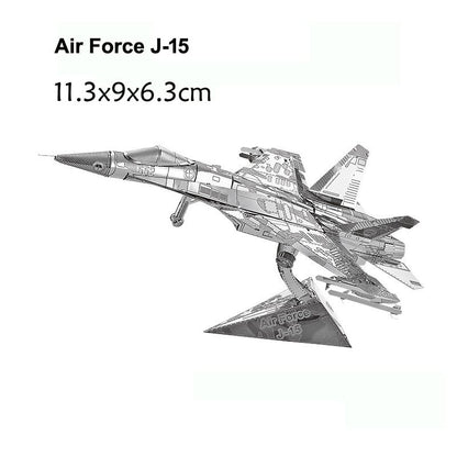 ✈️DIY Handmade 3D Metal Airplane Model