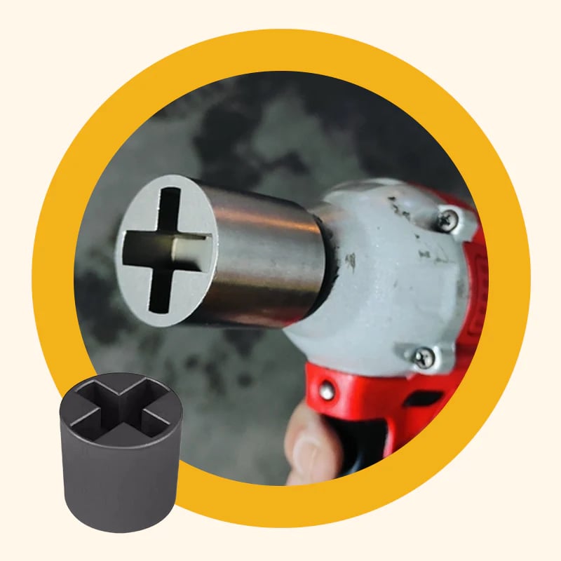 🚗Universal Jack Socket Adapter for Hand Drill
