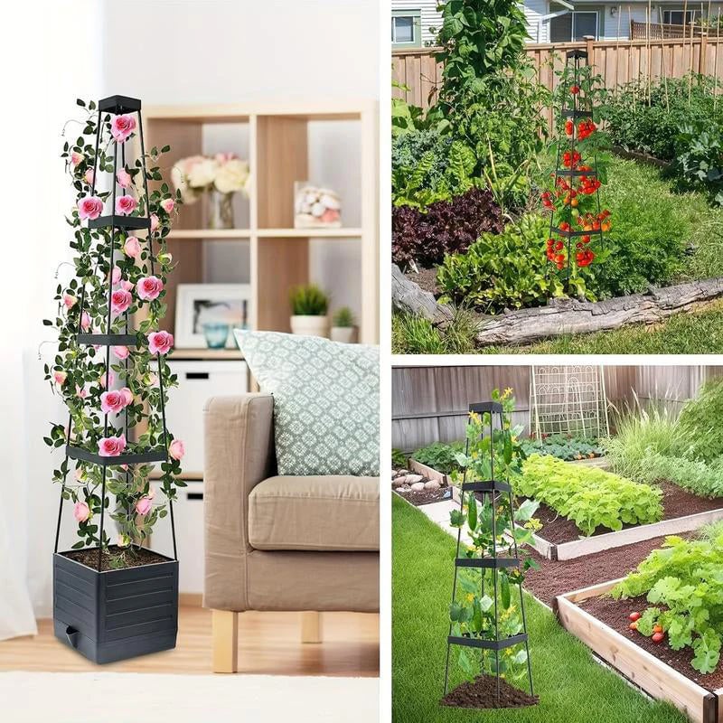 🥳2026 HOT SALE🥳💞50K+ SOLD!✨ 💝Garden Raised Bed Planter Boxes with Trellis
