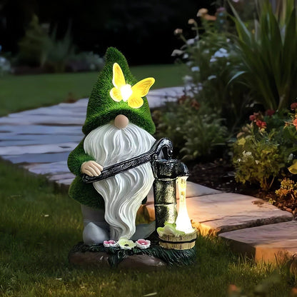 🌺Summer Sale 49% OFF🔥Outdoor Garden Gnomes with LED Solar Light