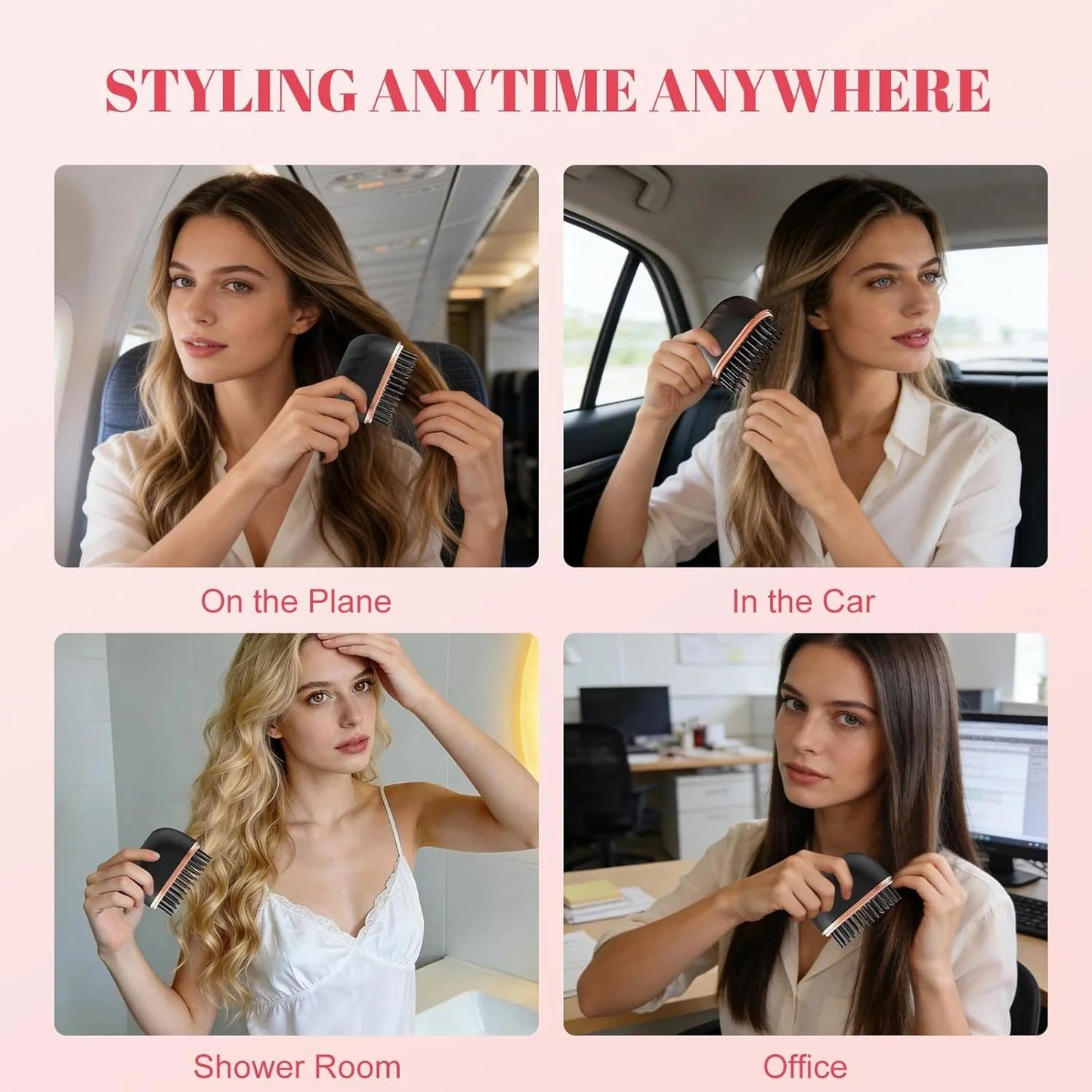 💖 Mini Portable Hair Straightener