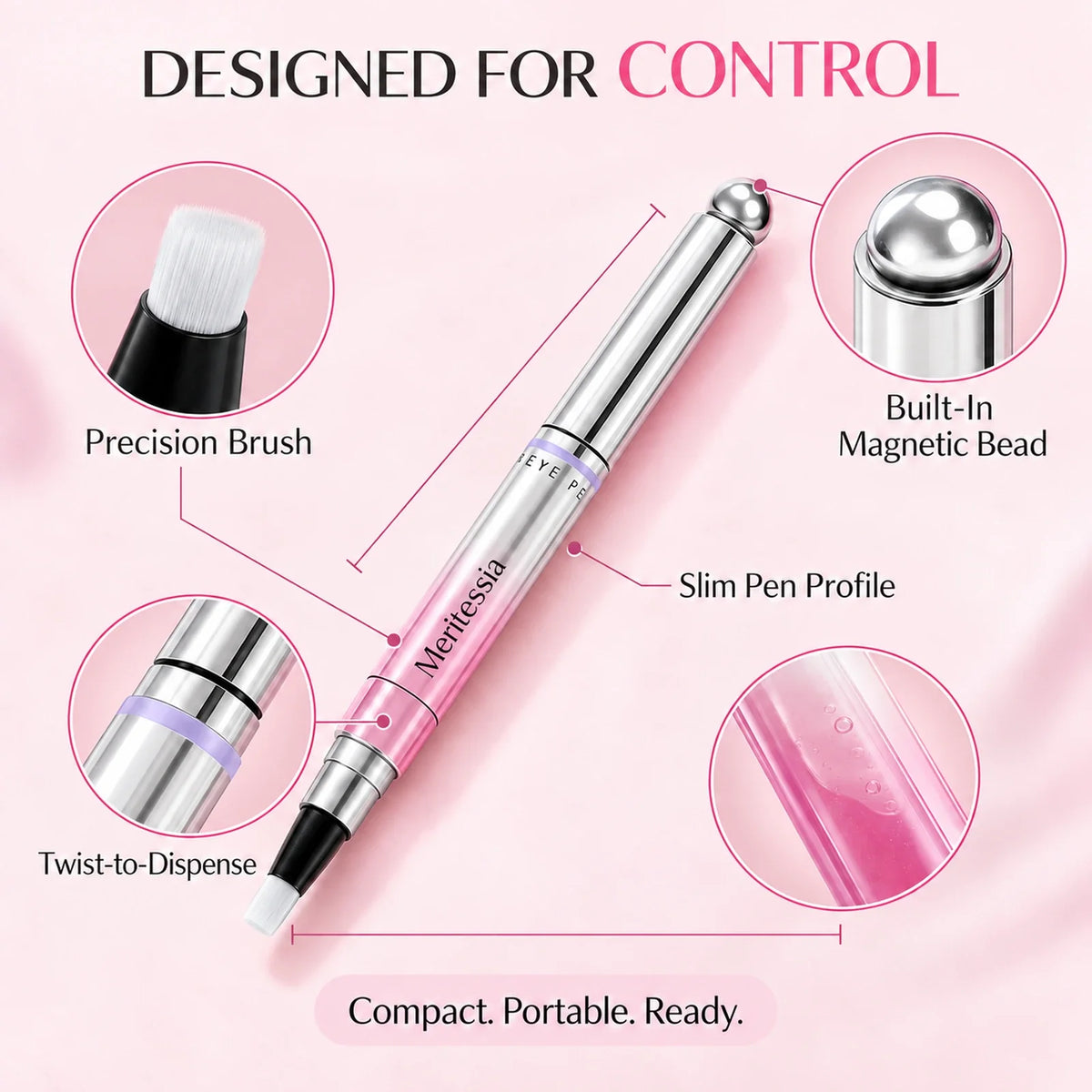 All-in-One Magnetic Cat-Eye Gel Nail Pen