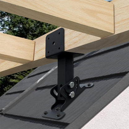 🏗️ Adjustable‑Angle Pergola Roof Riser Brackets | Heavy‑Duty Outdoor Mount Supports