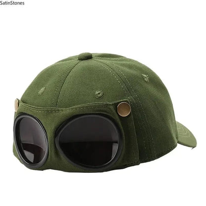 🧢🕶Men's Korean-Style Pilot Baseball Cap