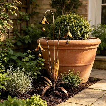 🔥 Limited-Time 50% Off! Blue Bellflower Garden Stakes – A Charming Melody for Your Outdoor Space