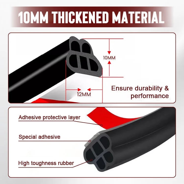 Self Adhesive Anti Noise Car Sealing Strip