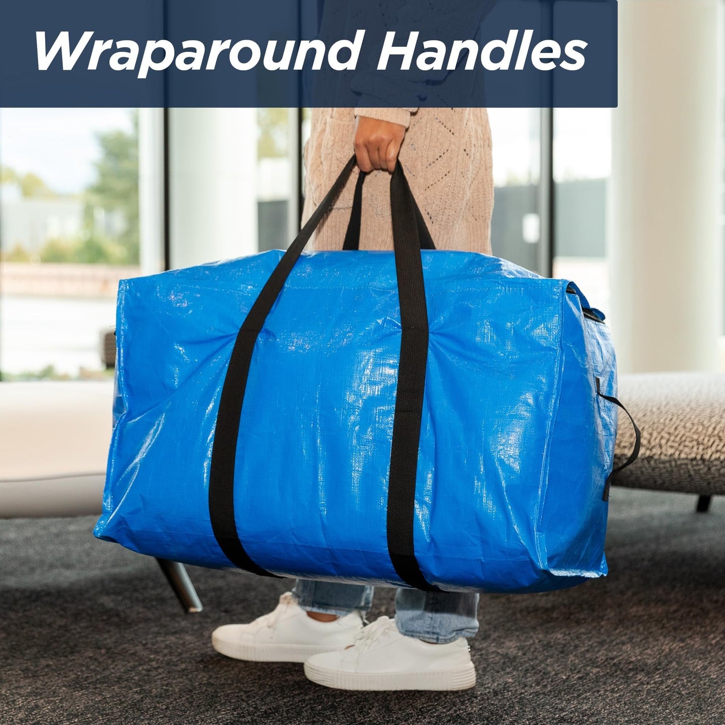 🧳 Extra Large Moving & Storage Bag – Heavy Duty 🔥