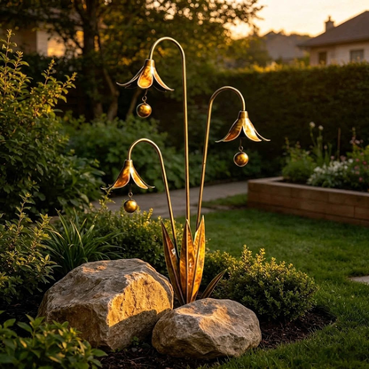 🔥 Limited-Time 50% Off! Blue Bellflower Garden Stakes – A Charming Melody for Your Outdoor Space