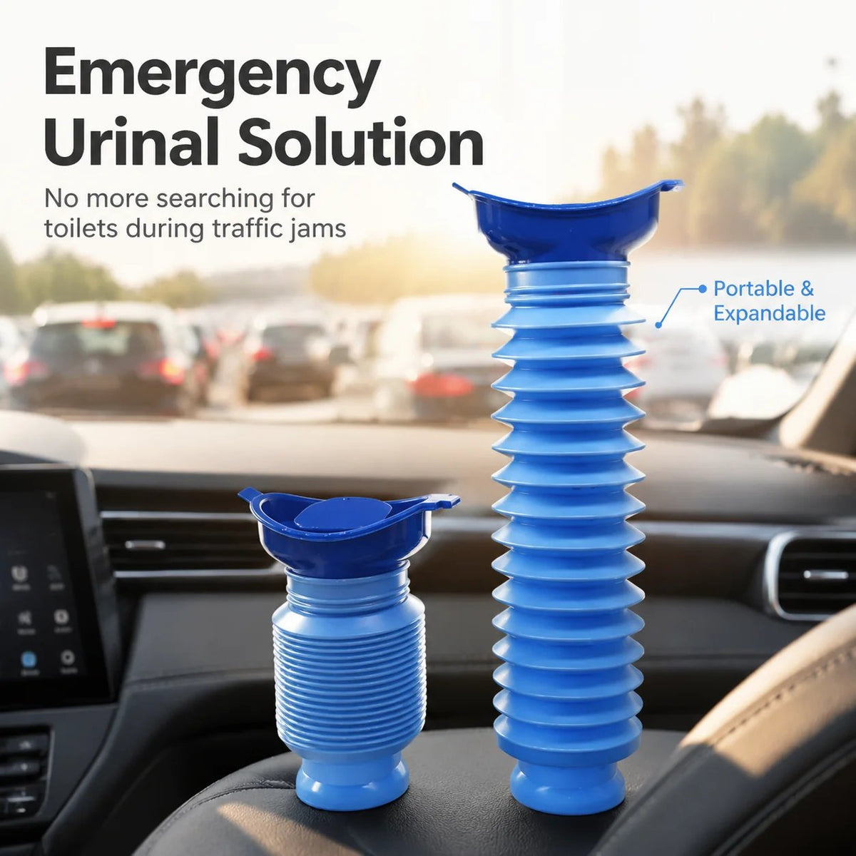 BUY 1 GET 1 FREE🔥2-Pack Collapsible Portable Standing Travel Urinal