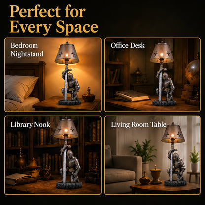⚔️ The Honorbound Medieval Knight Lamp - A Timeless Guardian of Courage, Loyalty & Honor.🏅