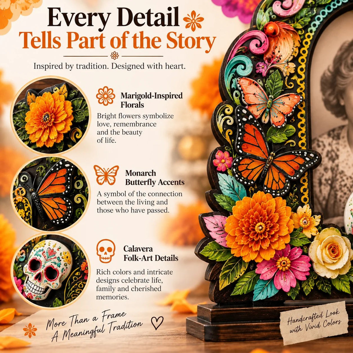 💀 Day of the Dead Photo Frame