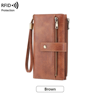 🔥Limited Time 49% Of🔥Women's RFID Blocking  Leather Wallet
